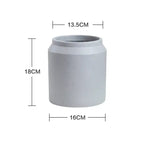 Can style concrete Pot mold