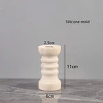 "CH0047" Candle holder silicone mold
