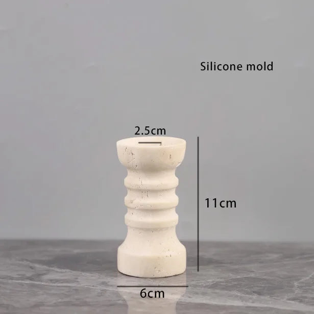 "CH0047" Candle holder silicone mold