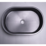 Oval sink silicone mold