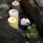 "CJ29" Candle jar silicone mold