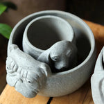 "FP68" Concrete flower pot silicone mold