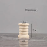 "CH0047" Candle holder silicone mold