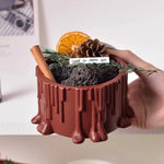 "CJ32" Candle jar silicone mold