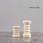 "CH0047" Candle holder silicone mold
