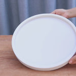 Round tray silicone molds