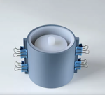 Large cylinder flowerpot molds