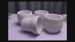 "RP127" Silicone planter mold