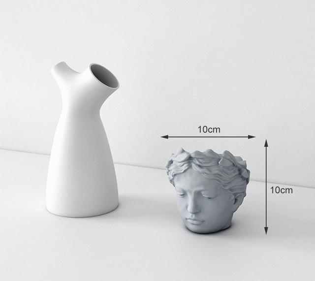 "Adon" Flowerpot siliocne mold - madmolds -