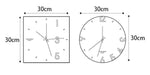 Amper wall clock silicone mold - madmolds -