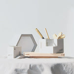 "Architecture" storage box silicone molds - madmolds -