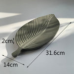 Autumn leaf tray silicone molds - madmolds -