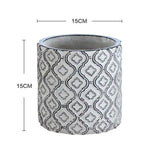 "B12" planter silicone mold - madmolds -