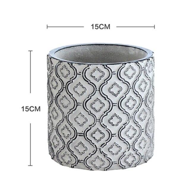 "B12" planter silicone mold - madmolds -