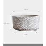 "B33" Concrete bowl silicone mold - madmolds -