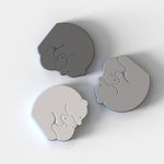 Bear shape coaster mold
