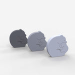 Bear shape coaster mold