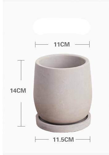 Brink Flowerpot silicone mold - madmolds -