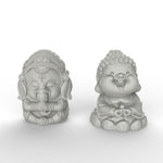 Buddha Sculpture Silicone Mold - madmolds -