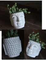 Buddha inspired flowerpot mold - madmolds -