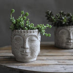 Buddha inspired flowerpot mold - madmolds -
