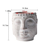 Buddha inspired flowerpot mold - madmolds -