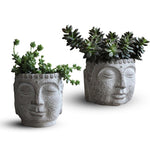Buddha inspired flowerpot mold - madmolds -
