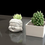 Buddha inspired flowerpot silicone molds - madmolds -