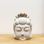 Buddha inspired flowerpot silicone molds - madmolds -