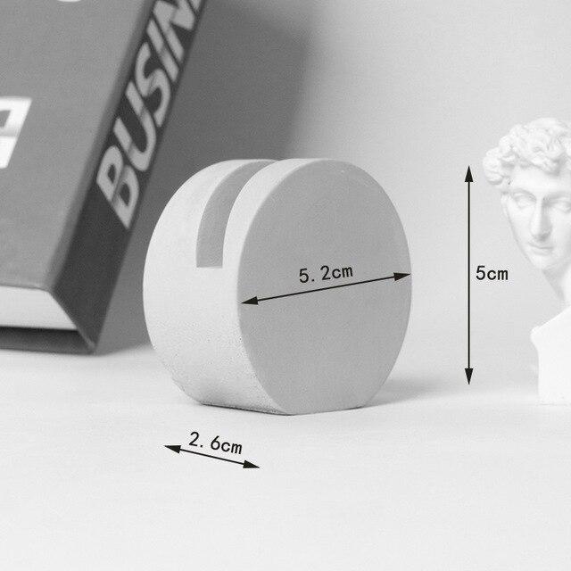 Button shaped business card holder mold - madmolds -