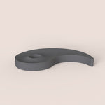"CH16" Candle holder/tray silicone mold
