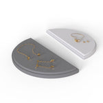 "CH16" Candle holder/tray silicone mold