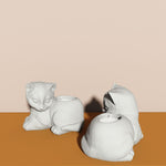 "CS32" Cat shaped candle holder mold