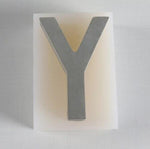 Capital letters silicone mold - madmolds -