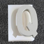 Capital letters silicone mold - madmolds -