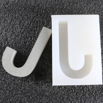 Capital letters silicone mold - madmolds -