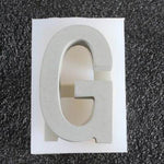 Capital letters silicone mold - madmolds -