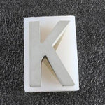 Capital letters silicone mold - madmolds -