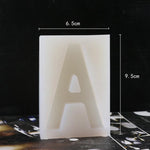 Capital letters silicone mold - madmolds -