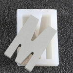 Capital letters silicone mold - madmolds -
