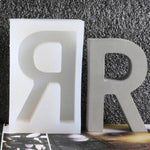 Capital letters silicone mold - madmolds -