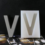 Capital letters silicone mold - madmolds -