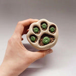Cat paw planter silicone mold - madmolds -