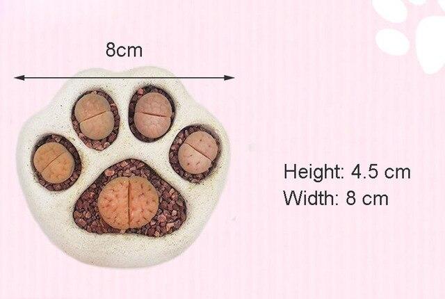 Cat paw planter silicone mold - madmolds -