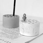 "Cellch" pen holder silicone mold - madmolds -