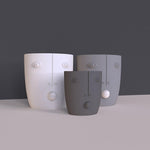 "Cindo" Flowerpot silicone mold - madmolds -