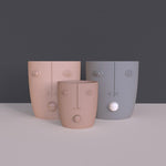 "Cindo" Flowerpot silicone mold - madmolds -