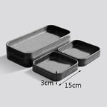 Cink square concrete tray silicone mold - madmolds -