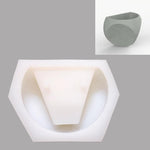 "Clup" wall hanging planter silicone mold - madmolds -