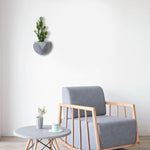 "Clup" wall hanging planter silicone mold - madmolds -